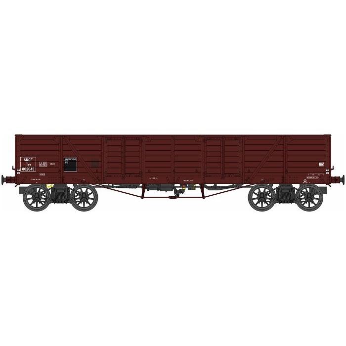 HOゲージ 鉄道模型 無蓋車 REE Modeles SNCF TP Era III DC TOMBEREAU ex USA 4-axle | 