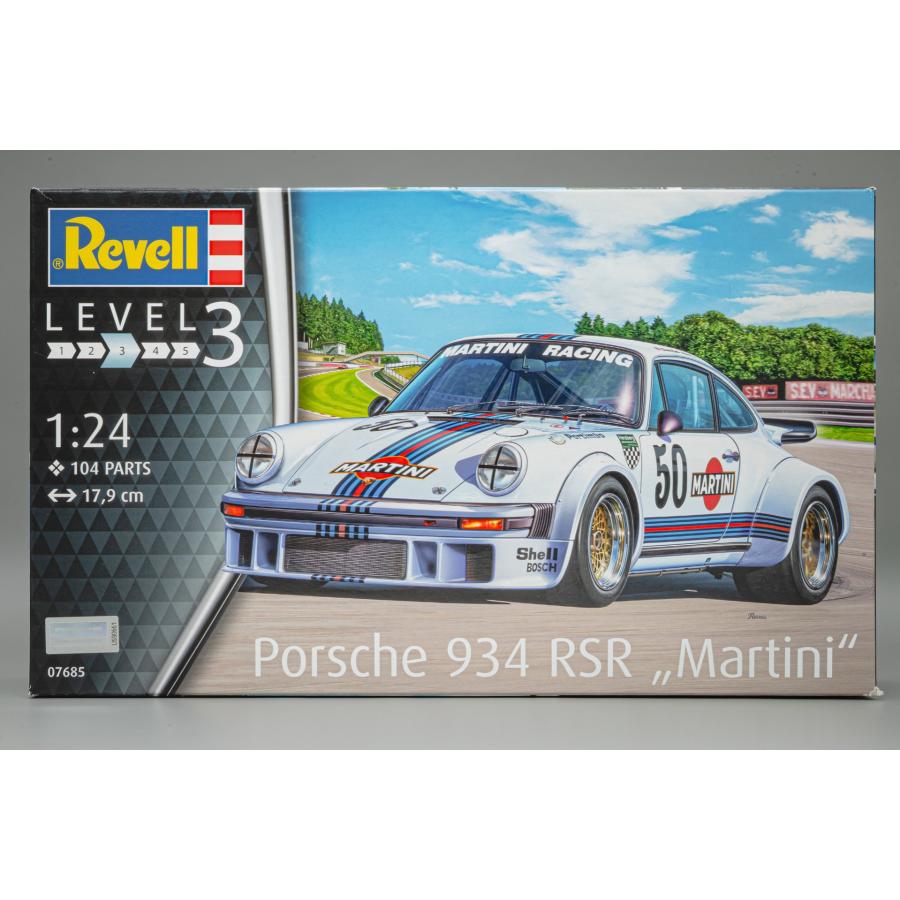Porscheポルシェ 934 RSR Martini No.50 組み立てプラモキット模型 カーモデル /Revell 1/24 | 