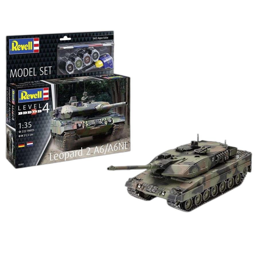 Leopard 2 A6/A6NL 63281/ Revell 1/35 模型 プラモデルキット : バスクホビー - 通販 - Yahoo ...