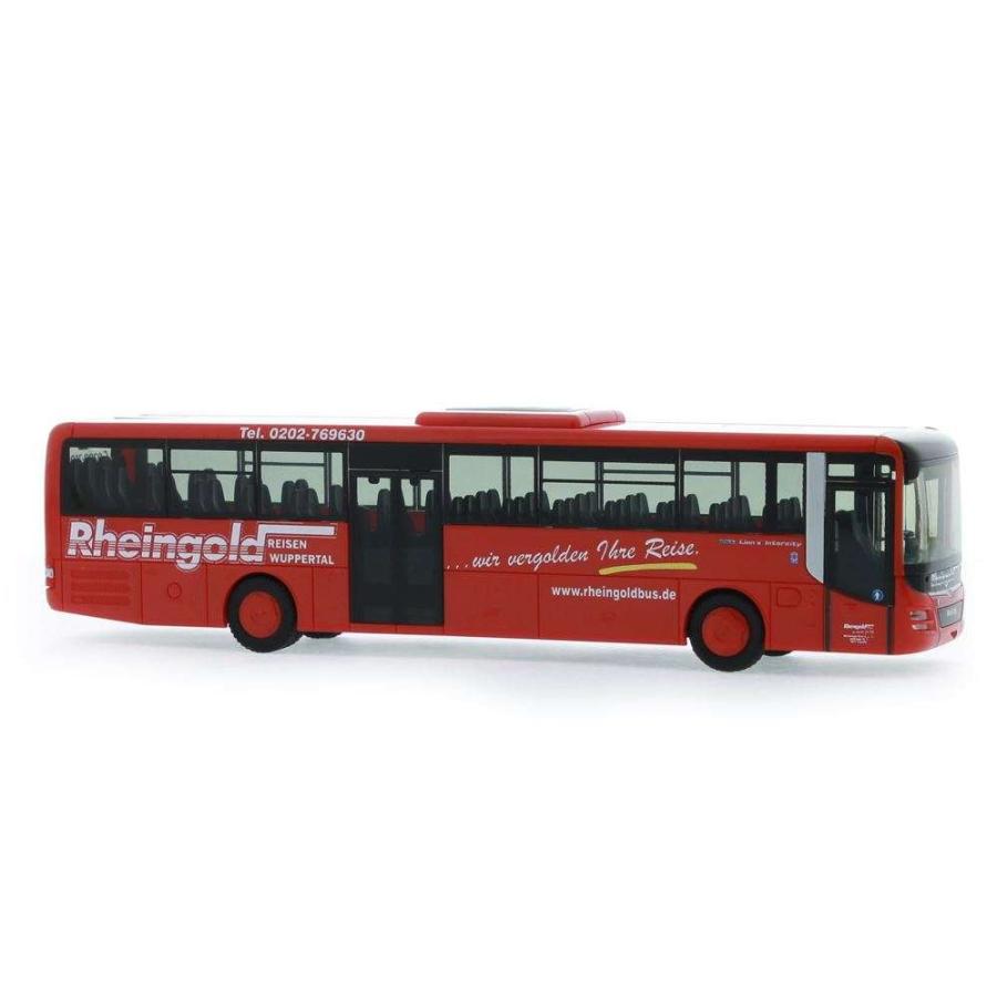 Miniature Rietze 1/87 - Man Lion's Intercity Red Star - Réf 74708 - Neuf