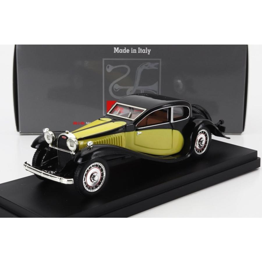 BUGATTI TYPE T50 1933 ブラック イエロー / Rio 1/43 ミニカー