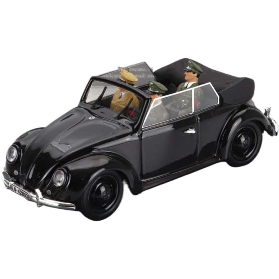 VW Beetle Cabriolet 1939 Hitler Himmler Driver付 ブラック / Rio 1/43 ミニカー | 
