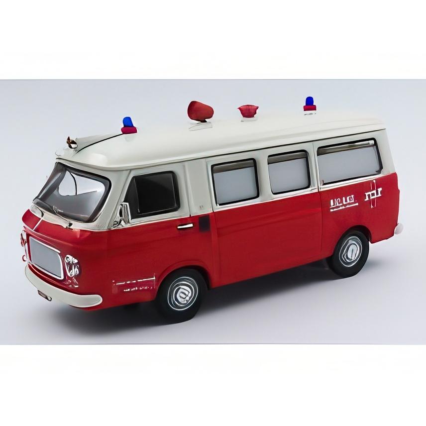フィアット 238 アンブランス SOS アソシアツィオーネ・ヴォロンタリア 1968年 レッド ホワイト / Rio 1/43 ミニカー | 