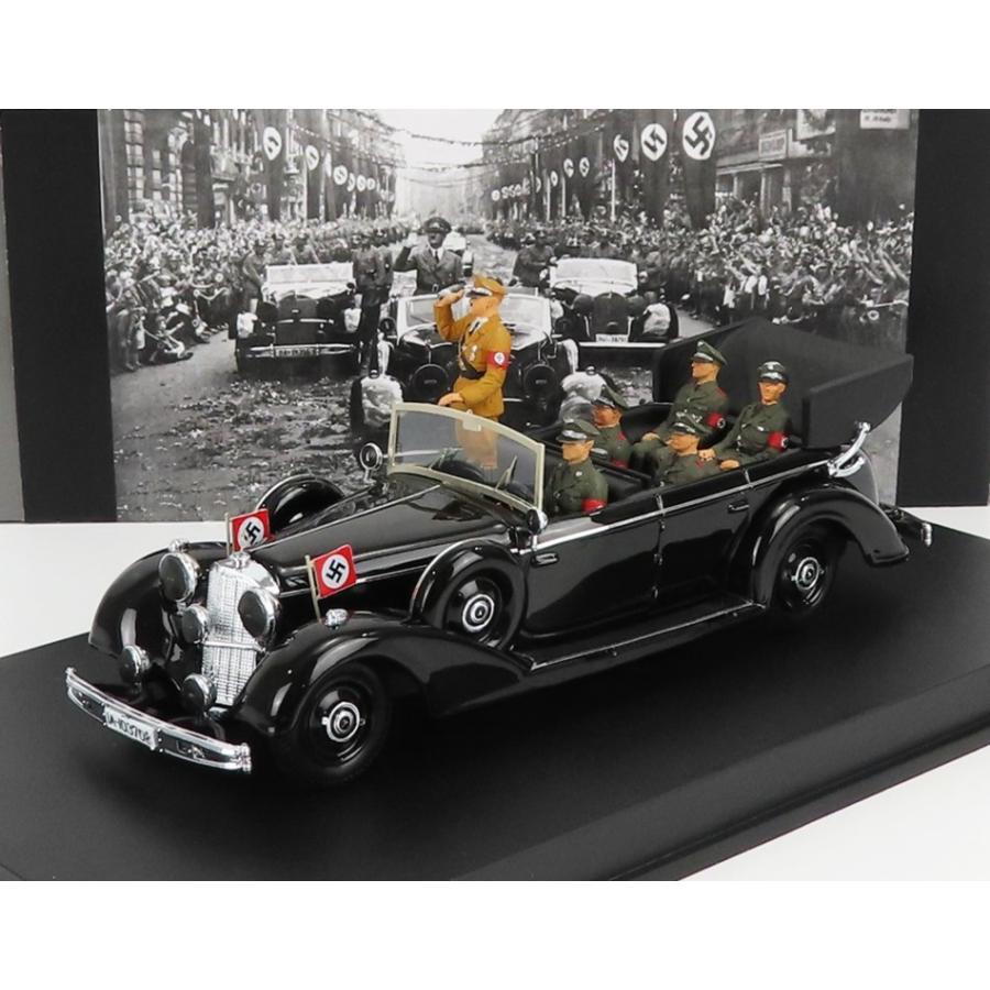 【予約】MERCEDES 770K パレード 1938 フィギュア付 100台限定 海外限定 Rio 1/43 | 