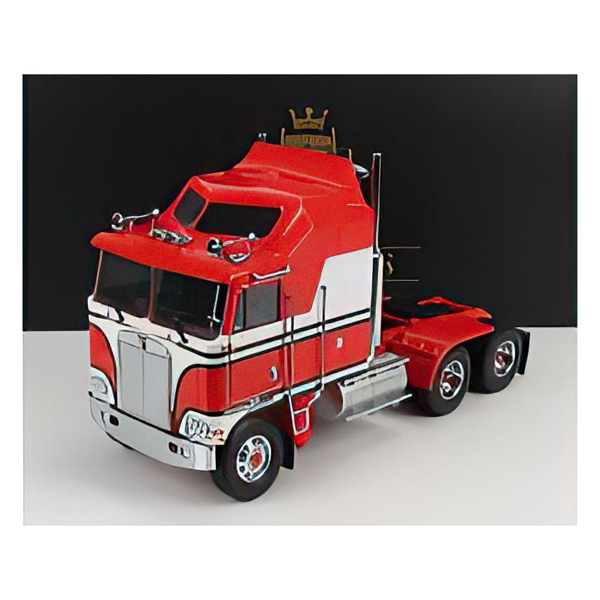 Kenworthケンワース K100 Aerodyne トラック 1976 レッド/ホワイト / Road Kings 1/18 ミニカー | 