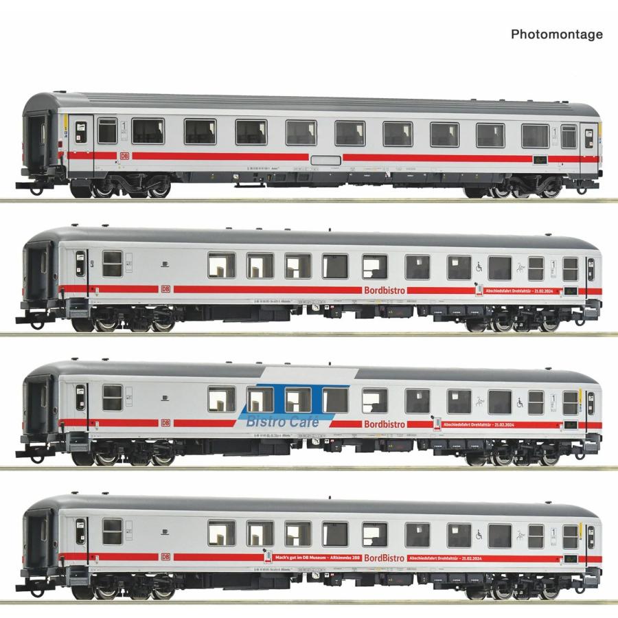 HOゲージ 鉄道模型 客車 Roco ロコ DBAG さよなら運転 4両セット Era VI DC | 