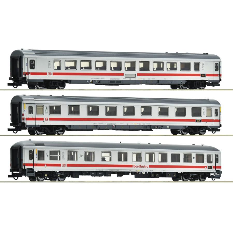 HOゲージ 鉄道模型 客車 Roco DBAG IC 2013 Allgaeu Era VI DC Personenwagenset 3tlg | 
