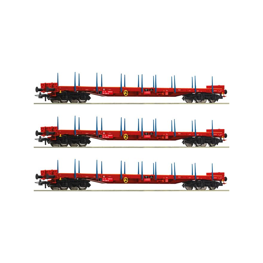 HOゲージ 鉄道模型 Roco Oebb Rs ステークカー Era VI DC | 