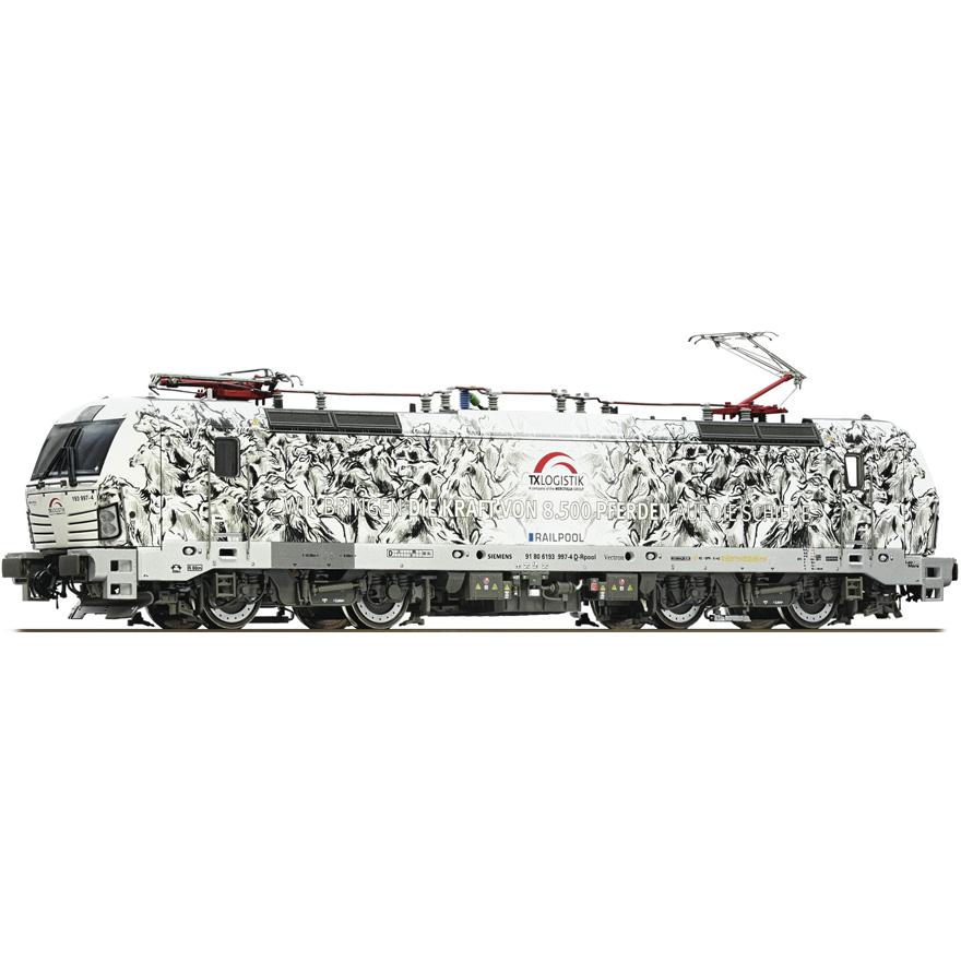 HOゲージ 鉄道模型 Roco TX Logistik 電気機関車 193 997-4 Era VI DC | 