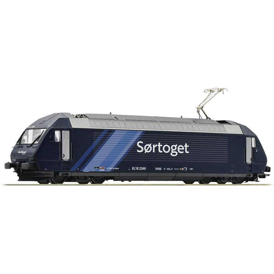 HOゲージ 鉄道模型 Roco 電気機関車 EL 18 2260 Go-Ahead Epoch VI DC DCC | 