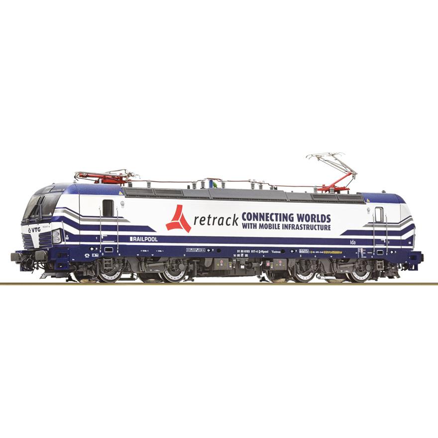 HOゲージ 鉄道模型 Roco VTG/Retrack 電気機関車 193 817-4 Era VI サウンド DC DCC | 