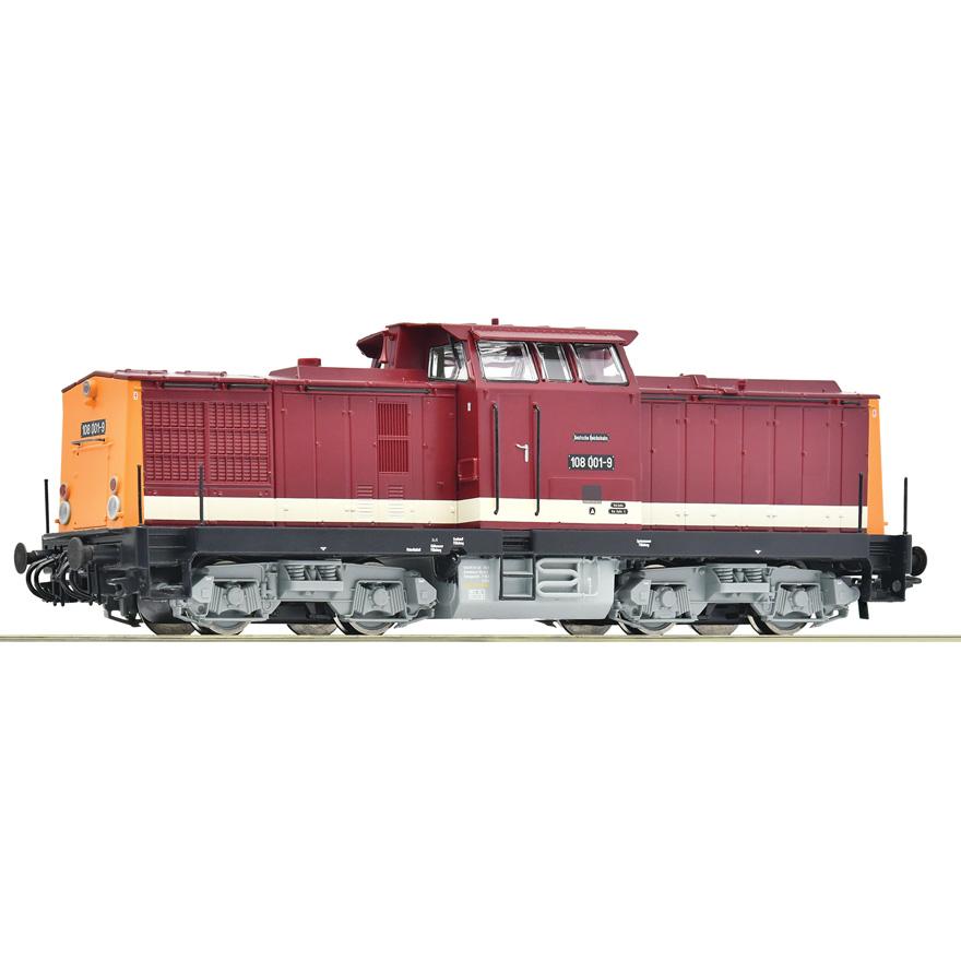 HOゲージ 鉄道模型 ディーゼル機関車 Roco DR BR 108 Era IV DC | 