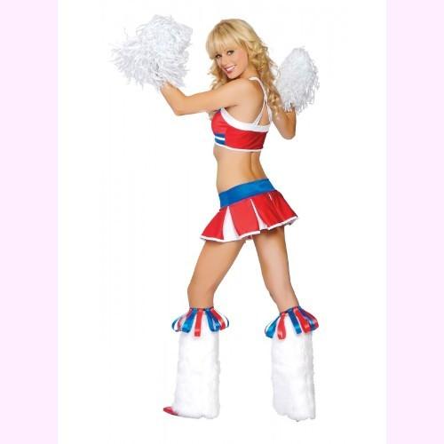 4142 アメリカン　チアリーダー 3ピースセット パーティー ハロウィン 衣装 /Roma Costumeローマ コスプレ・仮装・ハロウィン・女性・大人用 |  | 02