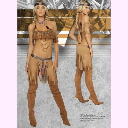 4205 インディアン 5ピースセット パーティー ハロウィン 衣装 /Roma Costumeローマ コスプレ・仮装・ハロウィン・女性・大人用 | 