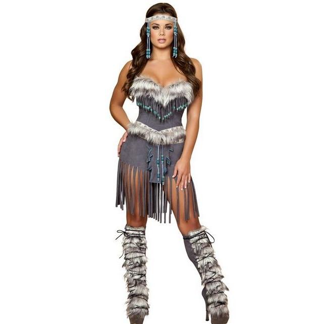 4428インディアン　ホッティー /Roma Costumeローマコスチューム コスプレ衣装　(二次会、結婚式、仮装、パーティー、宴会、ハロウィン） 女性 大人用 | 