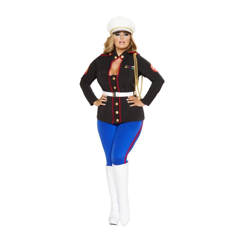 セクシーな海兵隊のコスチューム３点セット Roma Costumeローマコスチューム セクシー コスプレ衣装　(二次会、結婚式、仮装、パーティー、宴会、ハロウィン） |  | 02