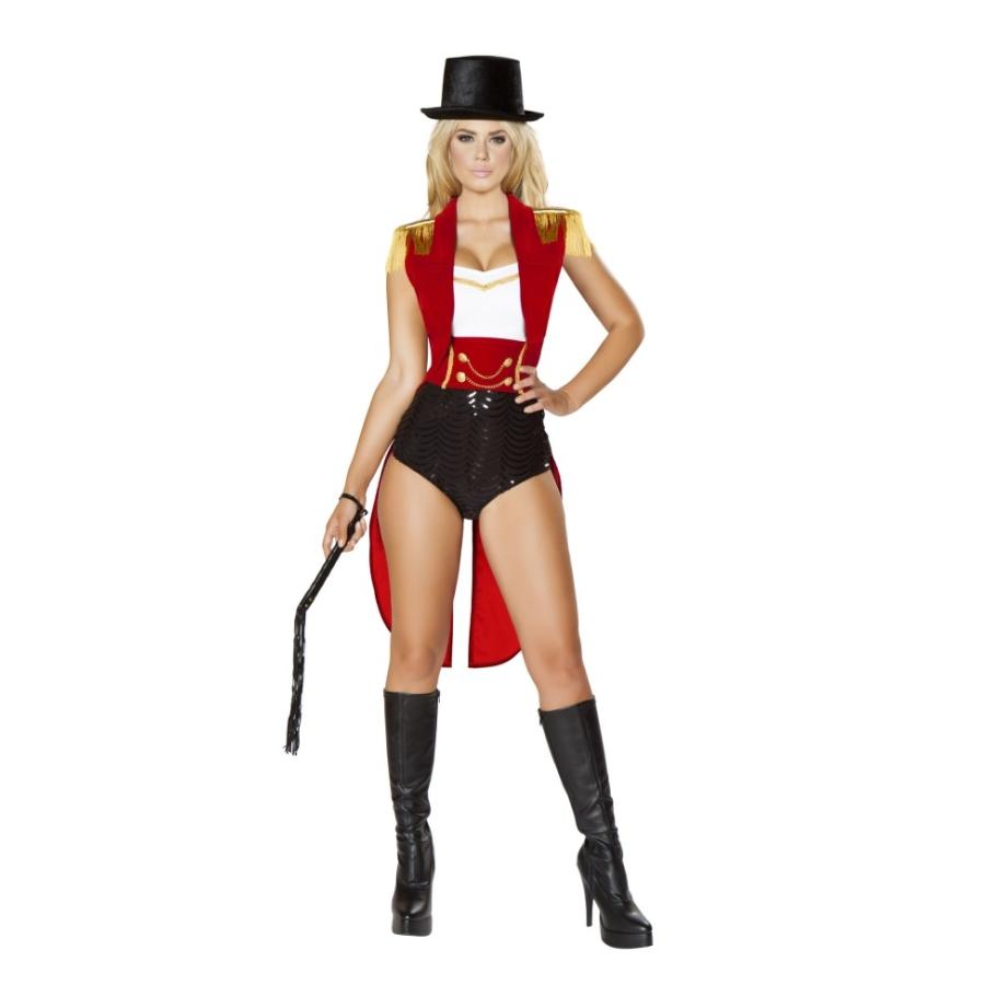 セクシーなライオン使いのコスチューム５点セット Roma Costumeローマコスチューム セクシー コスプレ衣装　(二次会、結婚式、仮装、パーティー、宴会、ハロウィ | 