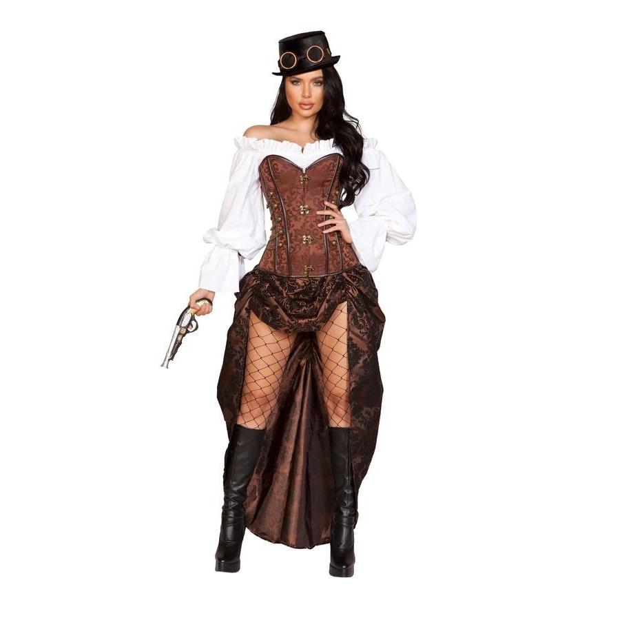 マシナリー スチームパンク６点セット ハロウィン コスチューム 仮装 大人女性レディース | 