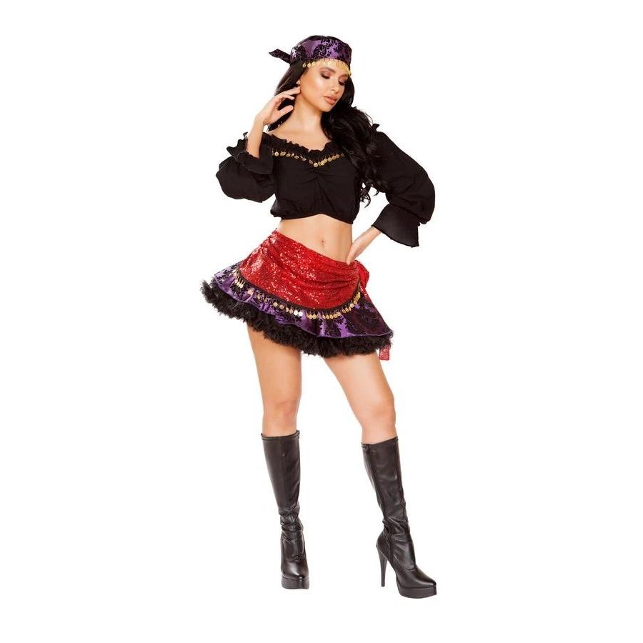 トラベリングジプシー ４点セット ハロウィン コスチューム 仮装 大人女性レディース | 