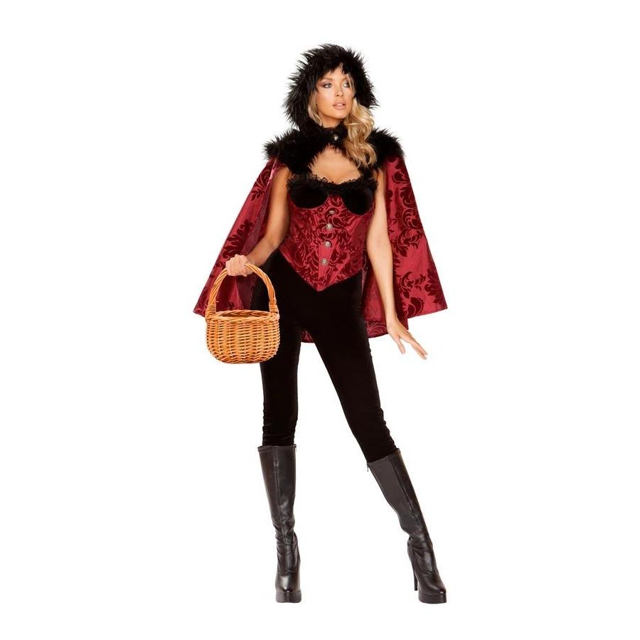 リトル ダーク レッド ４点セット ハロウィン コスチューム 仮装 大人女性レディース | 