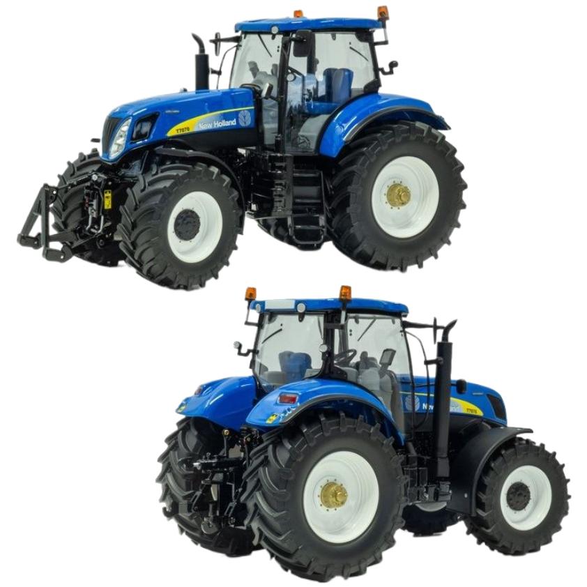 NEW HOLLAND T7070 トラクター 2018 ブルー/ ROS-MODEL 1/32 農機ミニカー | 