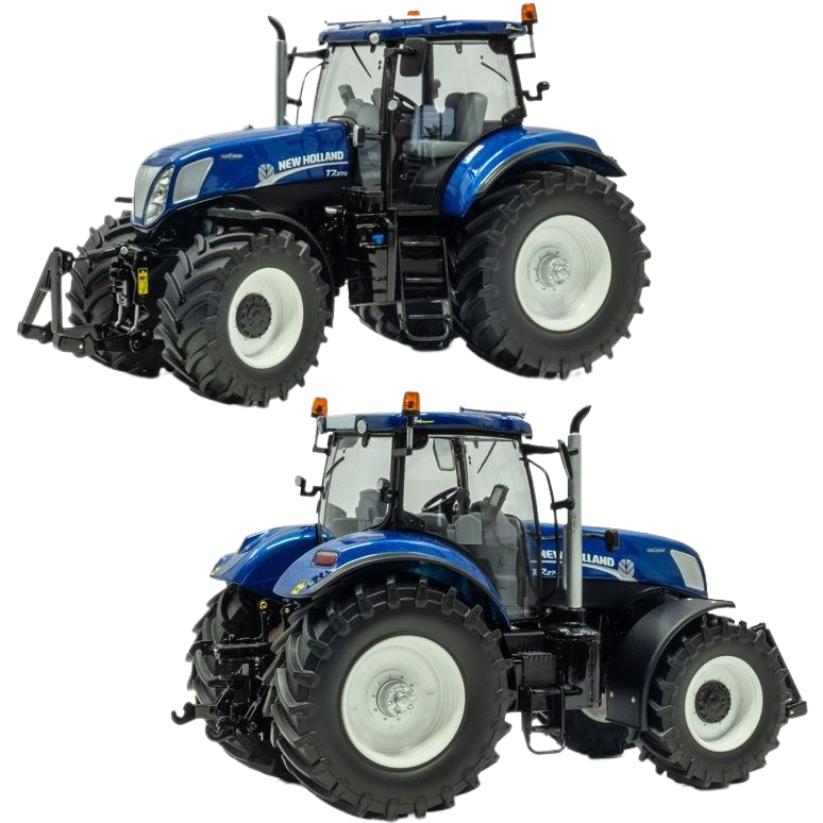 NEW HOLLAND T7.270 BLUE POWER トラクター 2020 ブルーメタリック/ ROS-MODEL 1/32 農機ミニカー | 
