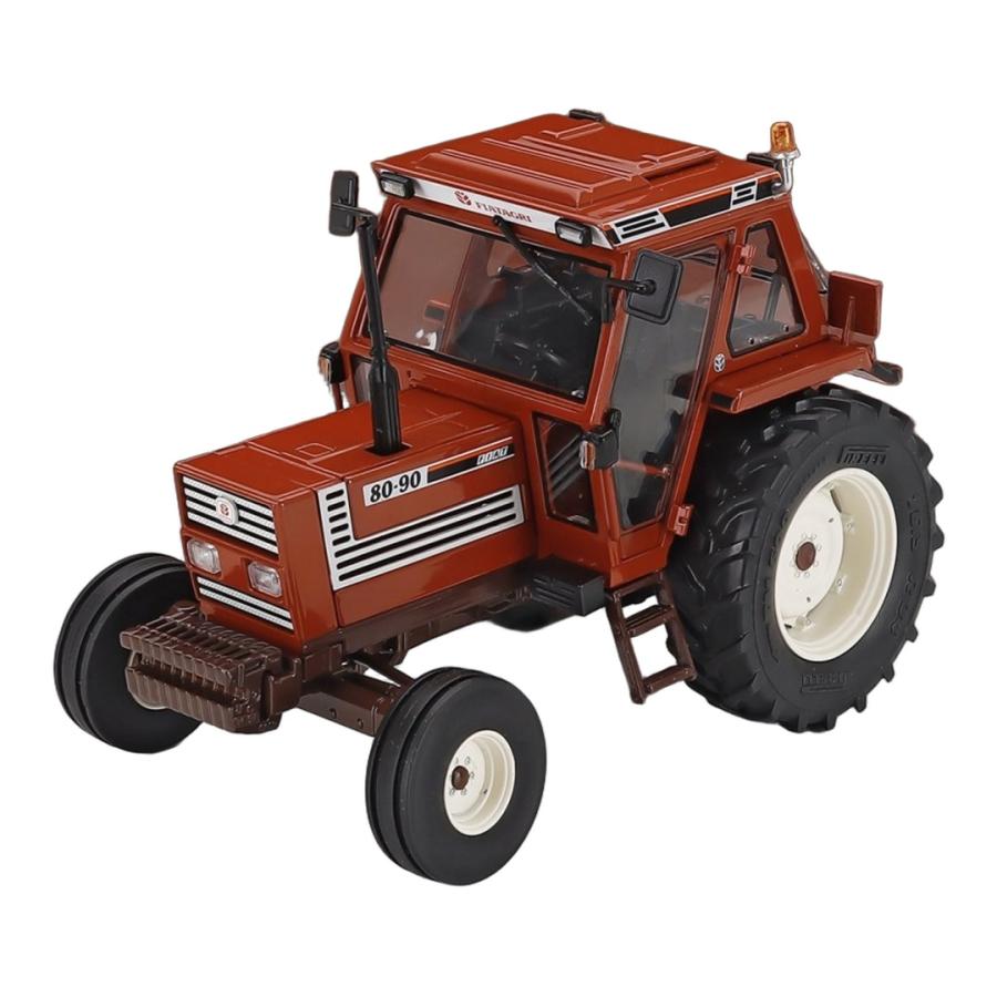 Fiatフィアット 80-90 トラクター Superconfort Cab 2WD 1997 ブラウン 500台限定 / ROS 1/32 ミニカー 農機模型 | 