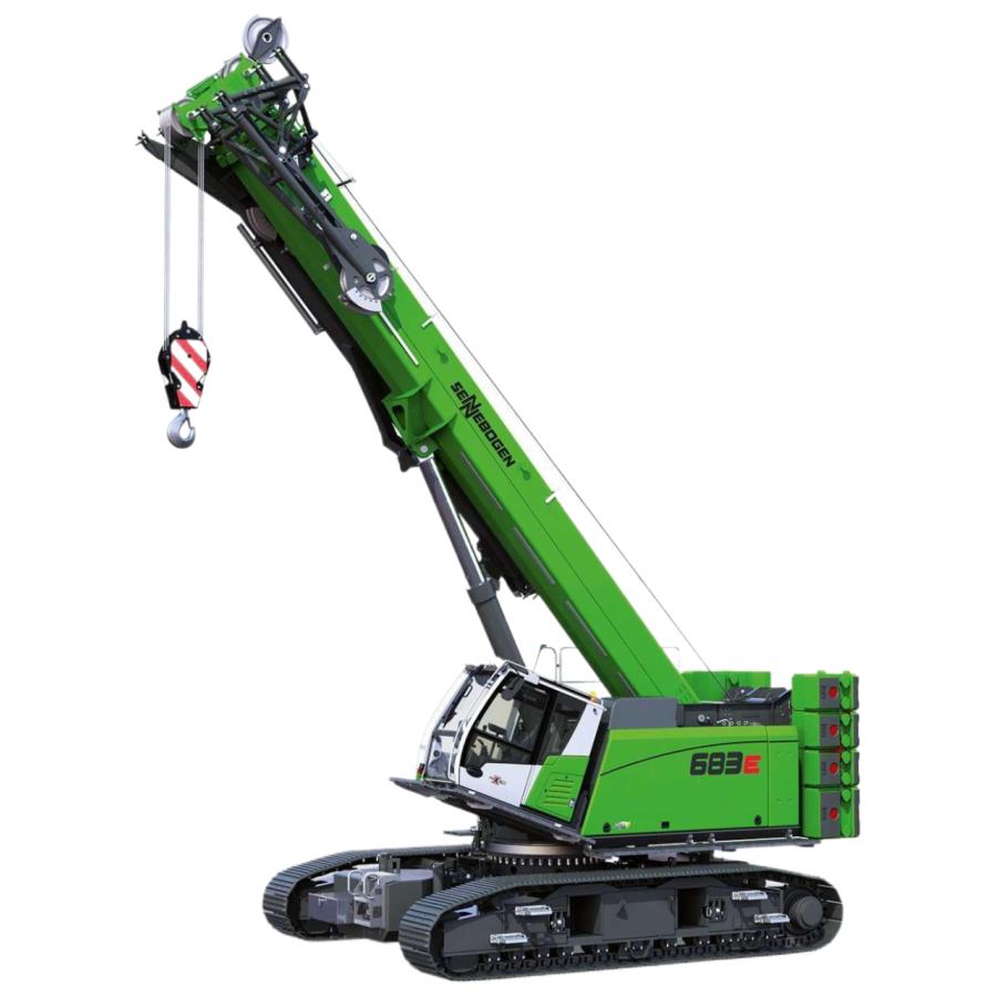 SRL Sennebogen クローラーテレスコピッククレーン 683 ショベル / ROS 1/50 建設機械模型 工事車両 | 