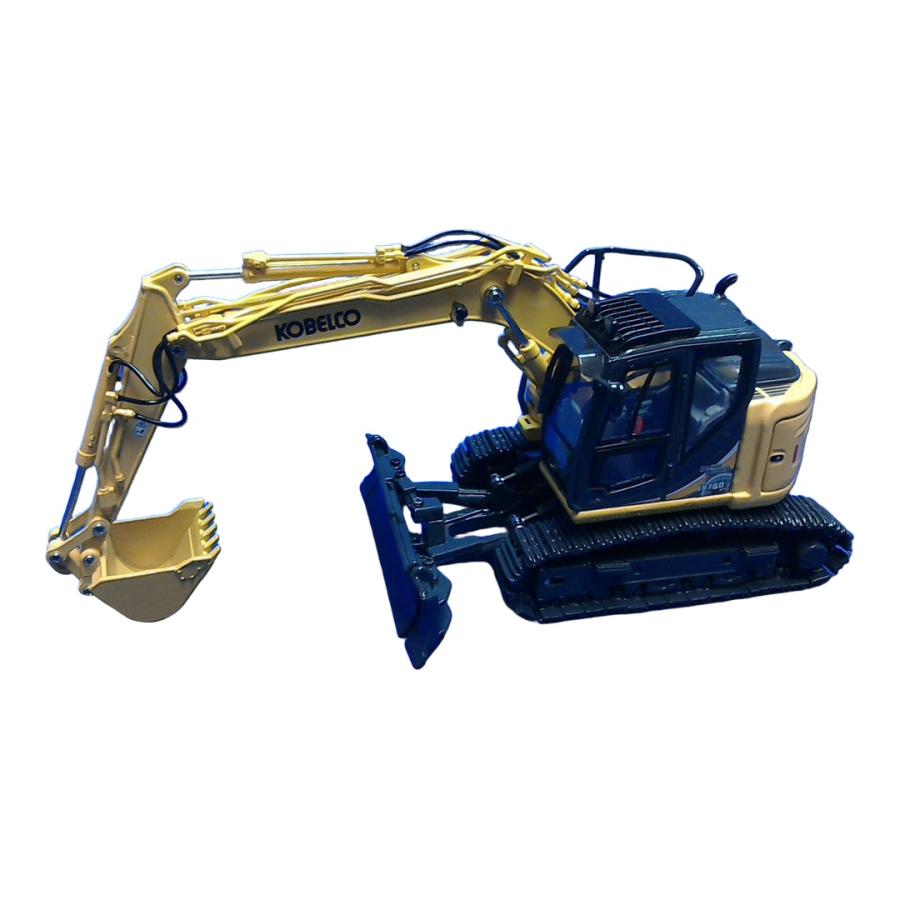 コベルコ Kobelco ED160BR-5 ブレードランナー クローラーショベル イエロー / ROS 1/50 ミニカー 建設機械模型 工事車両 | 