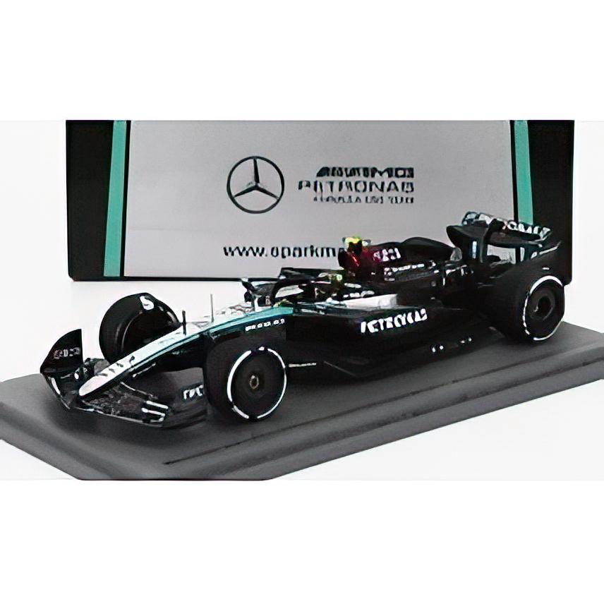 メルセデス F1 W15 N44 バーレーンGP 2024 ハミルトン 黒銀緑 メルセデス F1 W15 N44 バーレーンGP 2024 ハミルトン 黒銀緑