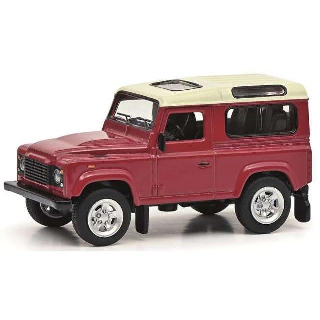 ランドローバー ディフェンダー 紙製エディション レッド/ホワイト 1/64 / Schuco 1/64 ミニカー | 