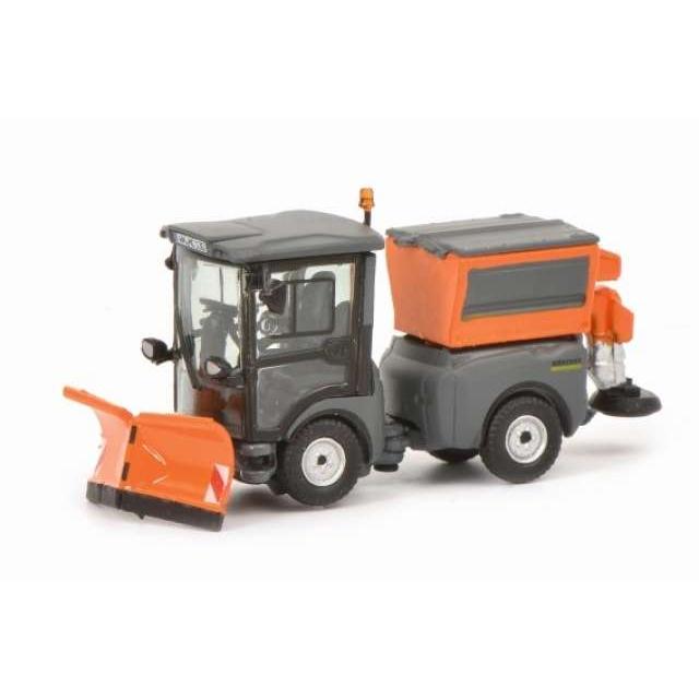 ケルヒャー MC 130 除雪仕様 グレー/オレンジ 働く車 ヘルパ 1/87 / Schuco 1/87 建機 | 