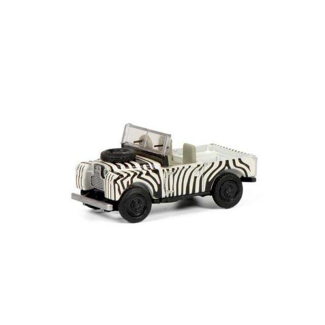 ランドローバー 88 サファリ仕様 ブラック/ホワイト ヘルパ 1/87 四駆 / Schuco 1/87 ミニカー | 