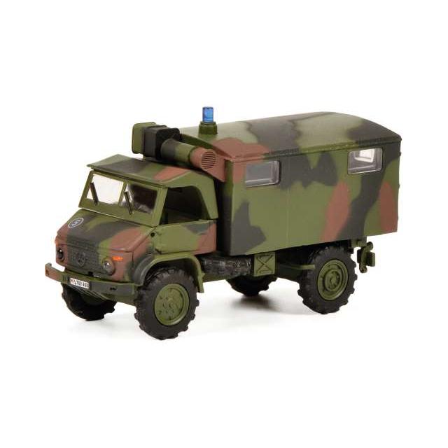 ウニモグ S 404 迷彩 カモフラージュ ヘルパ 1/87 ミリタリー車両 / Schuco 1/87 ミニカー | 