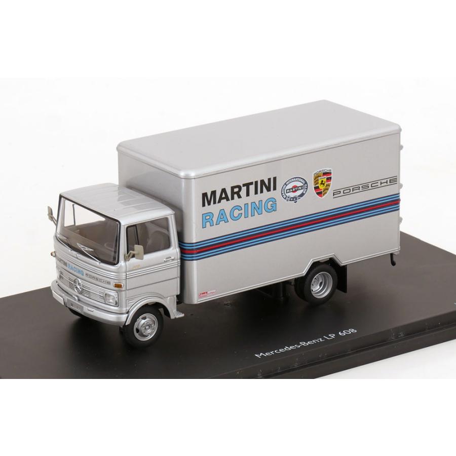 Mercedes LP 608 Kasten Porsche Martini Racing Silver 1000台限定 Schuco 1/43 | 