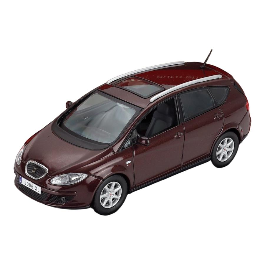 SEATシート Alteaアルテア XL 2010 ボルドーメタリック / EDICOLA 1/43 ミニカー | 