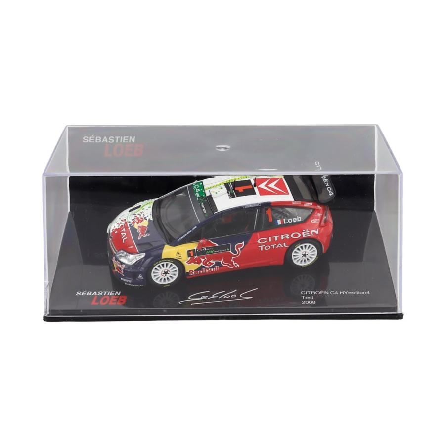 【予約】Citroen C4 WRC HYmotion4 #1 S.Loeb テスト 2008 Loebコレクション EDICOLA 1/43 | 