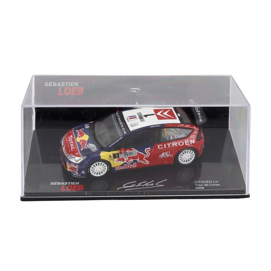 【予約】Citroen C4 WRC #1 Winner ツール・ド・コルス 2008 Loeb/Elena EDICOLA 1/43 ミニカー | 