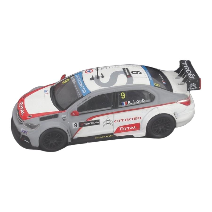 Citroen C-Elysee #9 WTCC モロッコ 2014 ホワイト マットグレー レッド EDICOLA 1/43 ミニカー | 