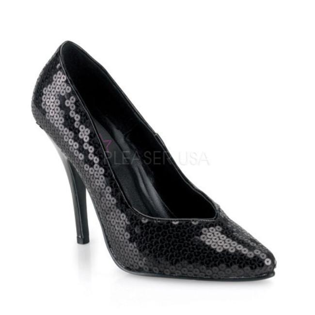 SEDUCE-420SQ 5インチ(約13cm) ハイヒール パンプス /Pleaserプリーザー パーティードレス 靴 大きいサイズ | 