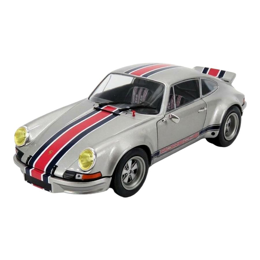 【予約】 Porscheポルシェ 911 RSR アウトロー 1973 シルバー / SOLIDO 1/18 ミニカー | 