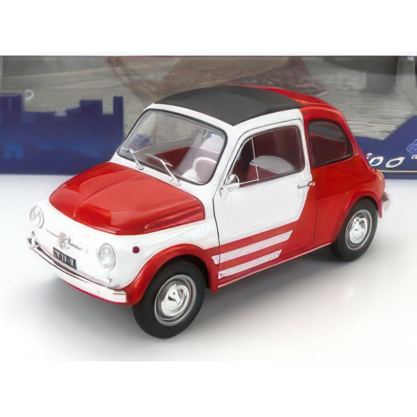 FIAT 500 ROBE DI KAPPA 1965 RED WHITE/SOLIDO 1/18ミニカー