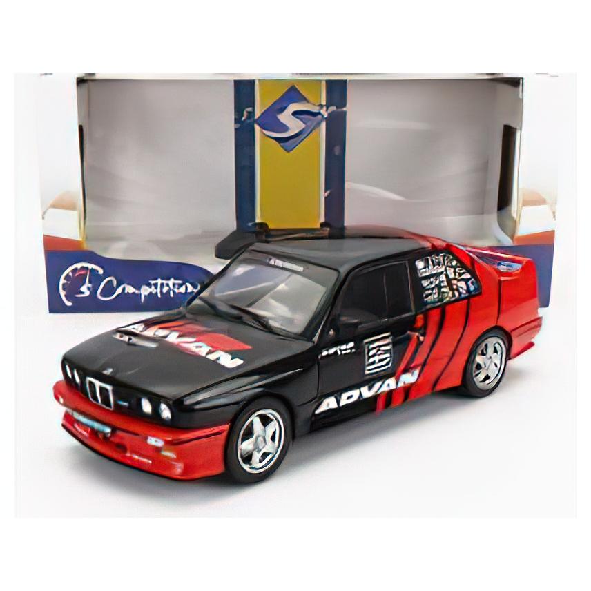 BMW - 3-SERIES M3 (E30) ADVAN RALLY DRIFT TEAM 1990 - RED BLACK /SOLIDO 1/18ミニカー | 