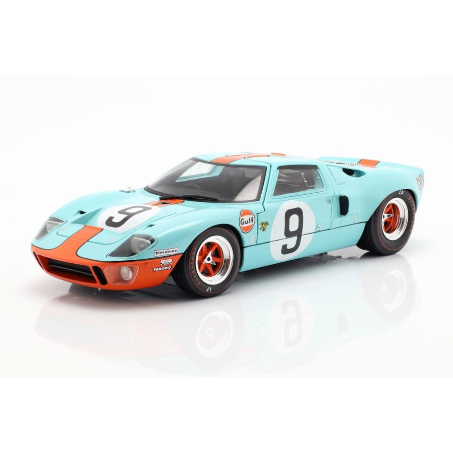 Ford GT40 Gulf #9 優勝 24時間ルマン 1968 Rodriguez Bianchi / SOLIDO 1/18 ミニカー | 