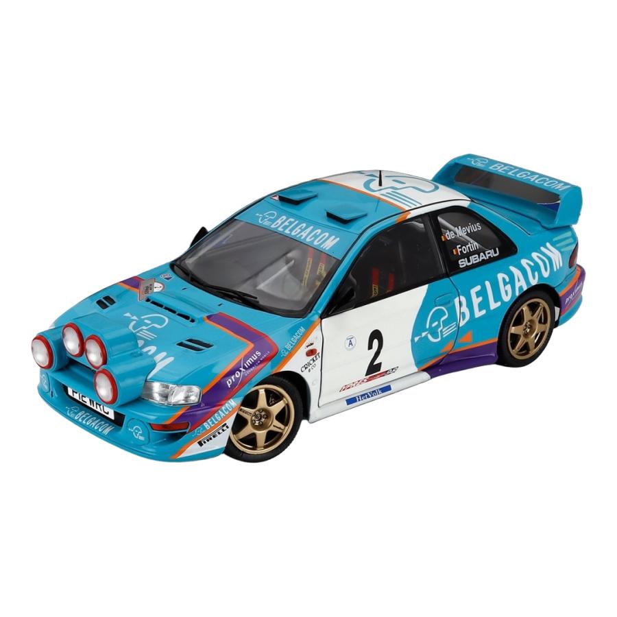 Subaru Impreza WRC99 #2 ベルギーイープルラリー 1998 / SOLIDO 1/18 ミニカー | 