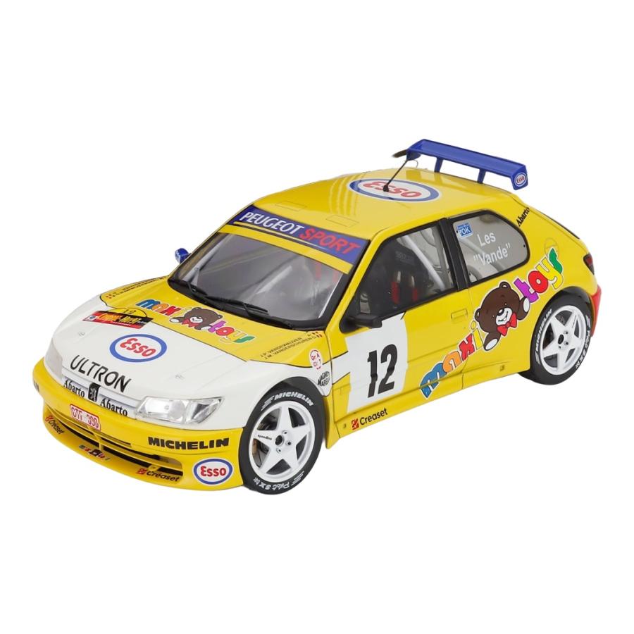 Peugeot 306 Maxi #12 ラリー・コンドロス 1997 / SOLIDO 1/18 ミニカー | 