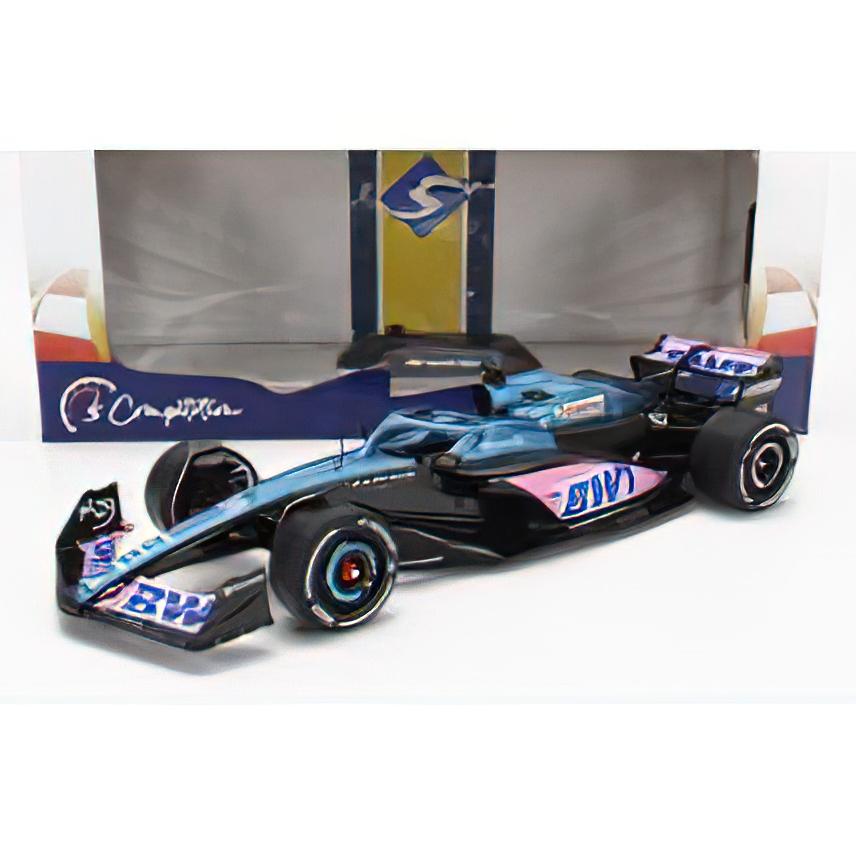 RENAULT - F1 A523 TEAM BWT ALPINE PRESS LAUNCH LIVERY N 10 PIERRE GASLY - N 31 ESTEBAN OCON 2023 - BLUE BLACK PINK /SOLIDO 1/18ミニカー | 