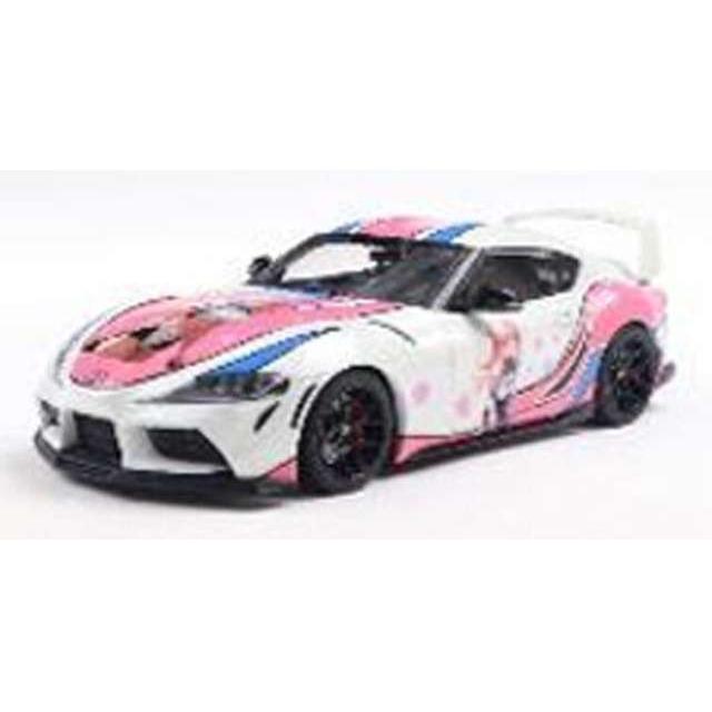 2024年 Toyota Supra GR Solido Works 痛車 ホワイト/ピンク/ブルー SOLIDO 1/18 | 