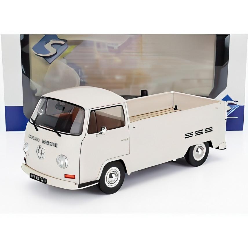 VOLKSWAGEN T2 ピックアップ 1968 ホワイト/ SOLIDO 1/18 ミニカー | 