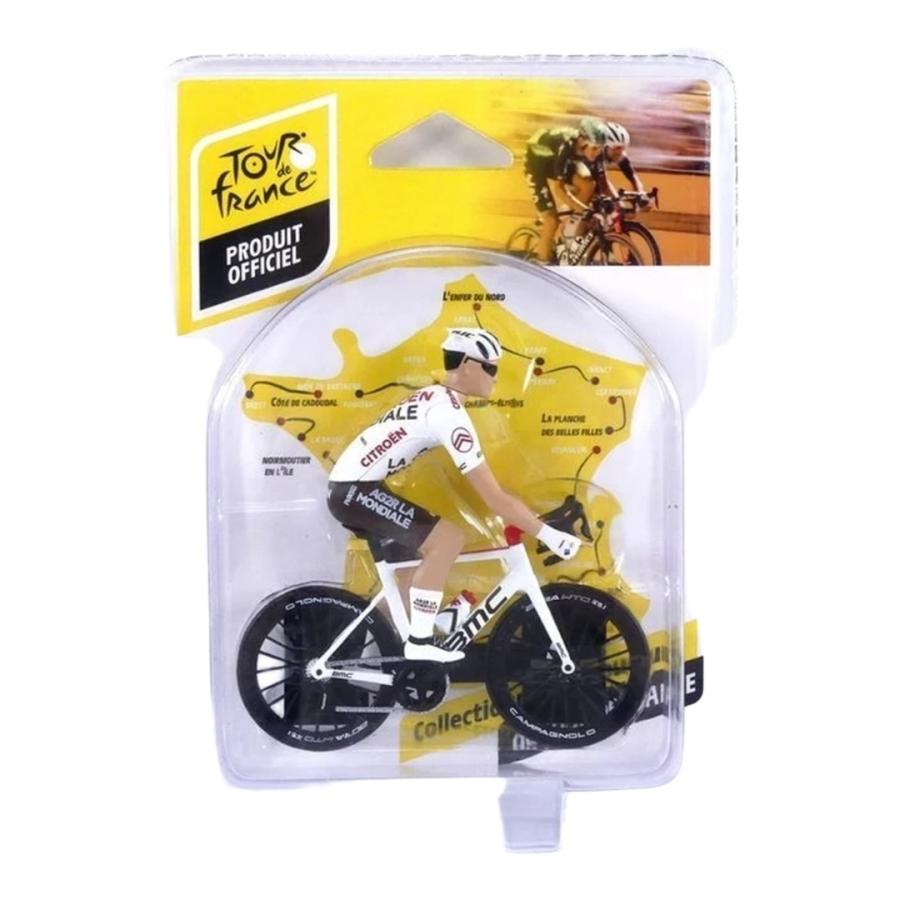 AG2R シトロエン チーム サイクリスト ツール・ド・フランス 2023 ホワイト / Solido 1/18 ミニカー | 